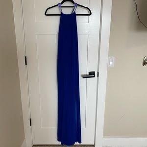 Betsy & Adam Blue Grad Dress size 2